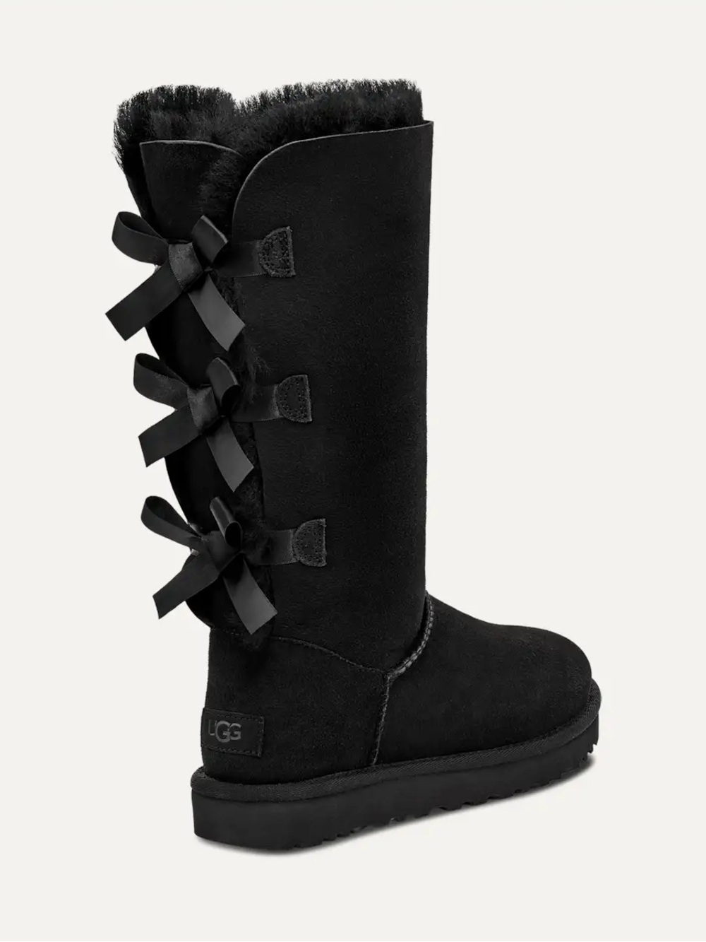 New Ugg Bailey Bow Tall II Boots Black